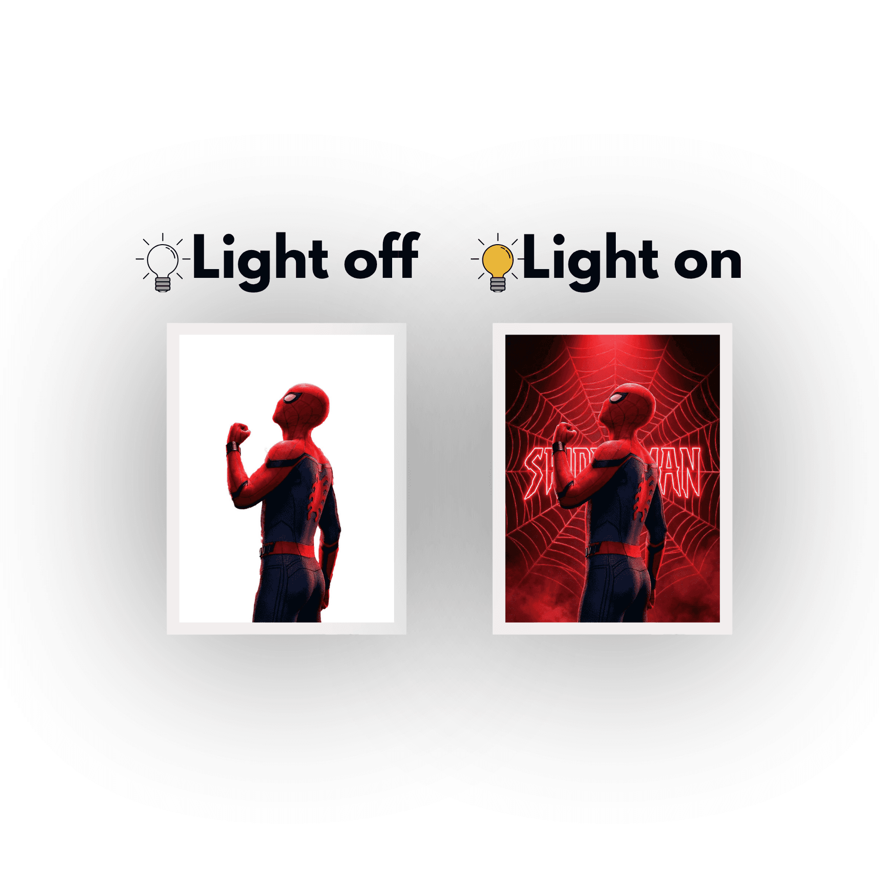 SPIDERMAN LIGHT ART